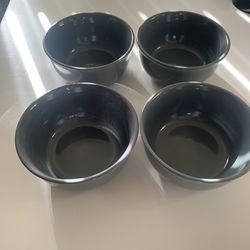 SET OF 4 GRAY BOWLS