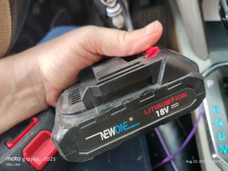 New one 18 volt battery