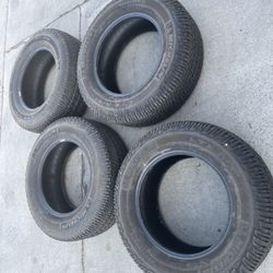 4 — 275/65r18 Michelin LTX A/T2 Good 80% Treads Tires