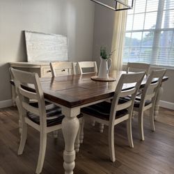 Dining Table And Chairs Farmhouse 
