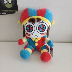DIGITAL CIRCUS Plush 12" POMNI STUFFED TOY Glitch Official New with TAG.