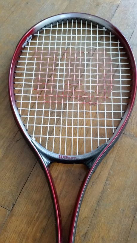 Wilson Racket Racquet Retro Vintage 1990 Tennis