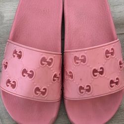 Women's Size 7 Authentic Gucci Slides 