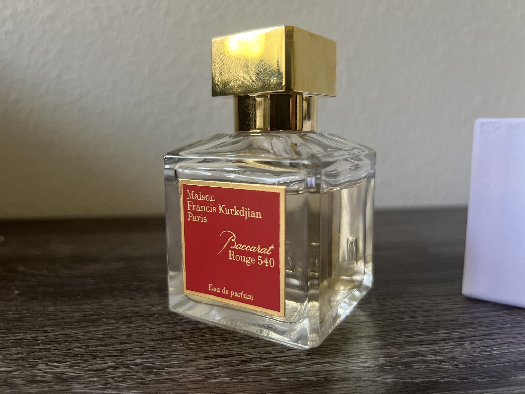 Maison Francis Kurkdjian Baccarat Rouge 540 Open Box
