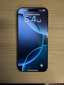 Unlocked iPhone 16 Pro Max