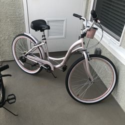 Kent 26 Bayside Women s Cruiser Bike Rose Gold 46 OFF