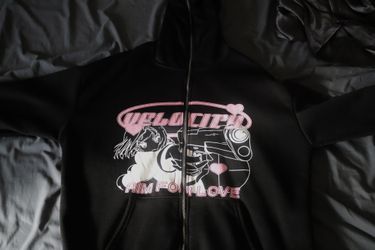 Y2K “aim For Love” Zip up Hoodie 