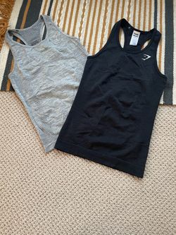 Gymshark Women’s Compression Tops Shirts Gym Fitness