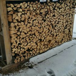 Face cords of Firewood