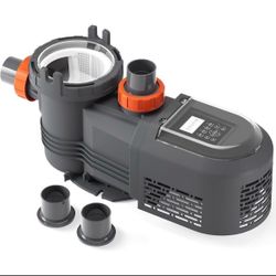 Variable Speed Pool Pump,3 HP Pool Pumps for Inground 220-240V, 11359 GPH High Flow Powerful Swimming Pool Pump for Above Ground with Timer and Filter