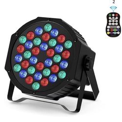 Rechargeable Par Lights. Set Of Two