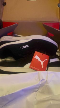 Puma steel toe shoes