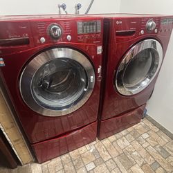 LG Dryer And Washer Set