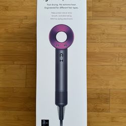Dyson Supersonic Hair Dryer Iron/Fuchsia (Free Shipping)