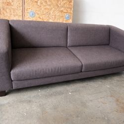 Modern Taupe Sofa – 81” Wide – $100 Firm