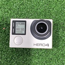 GoPro Hero 4 Silver Waterproof Action Camera + Accessory Bundle