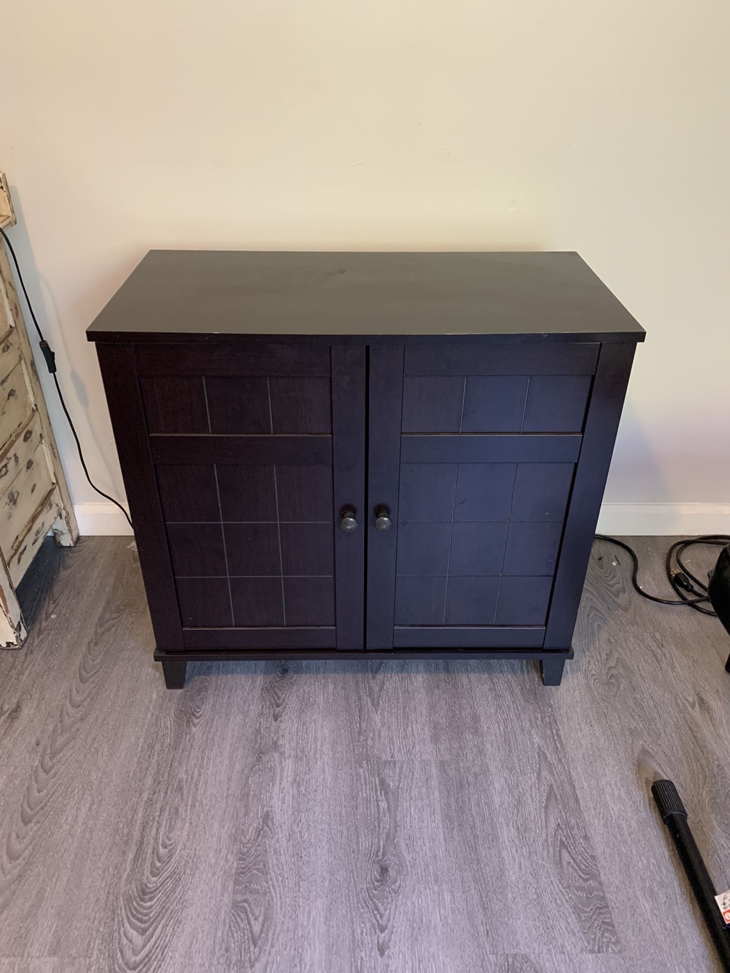 Black / Dark Brown Cabinet FREE