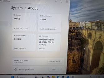 Lenovo ThinkPad T490 , Windows 11 pro