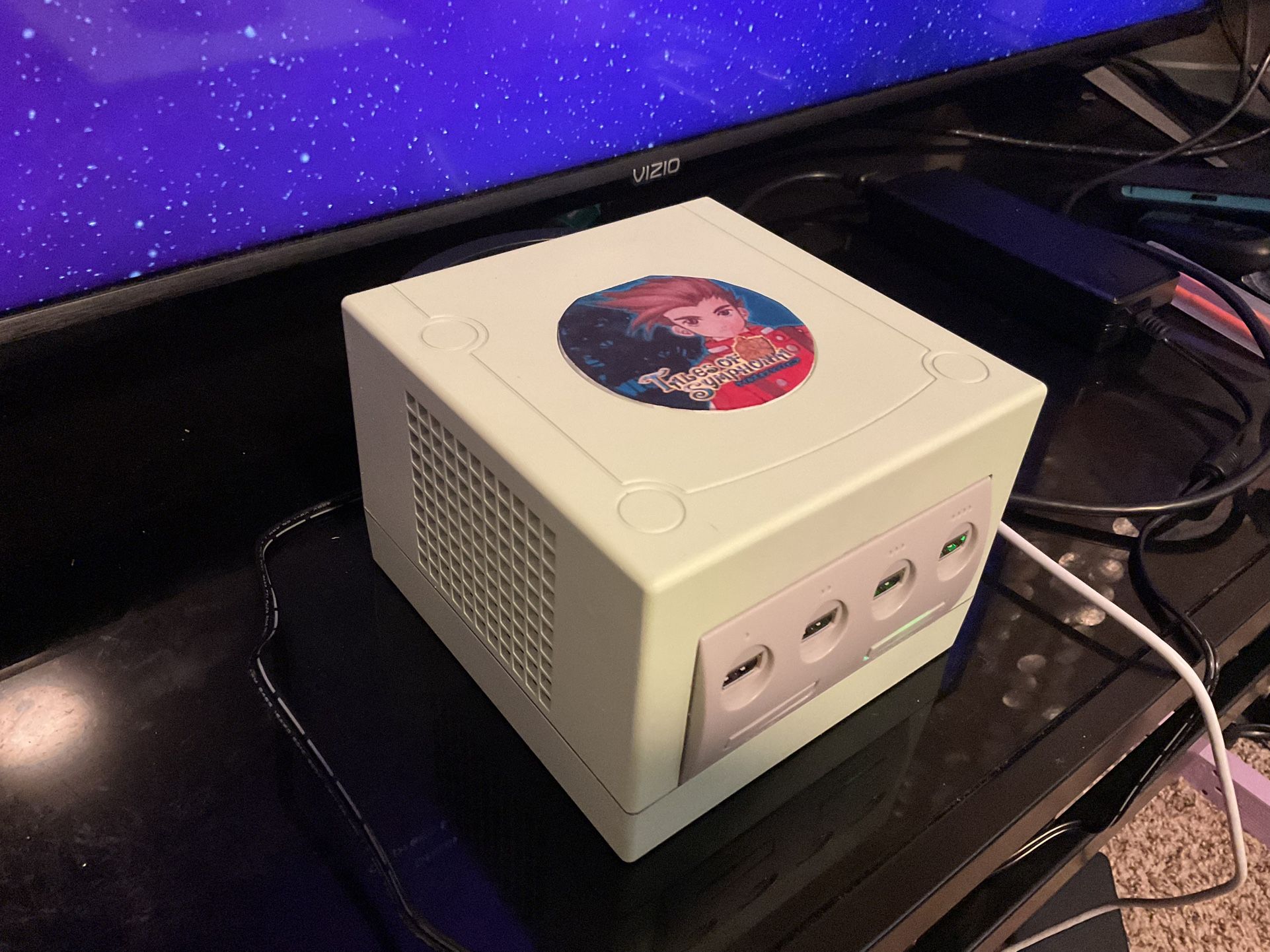 4tb Mint Green Tales From Symphonia Odroid H4 Ultra Mini GameCube Console