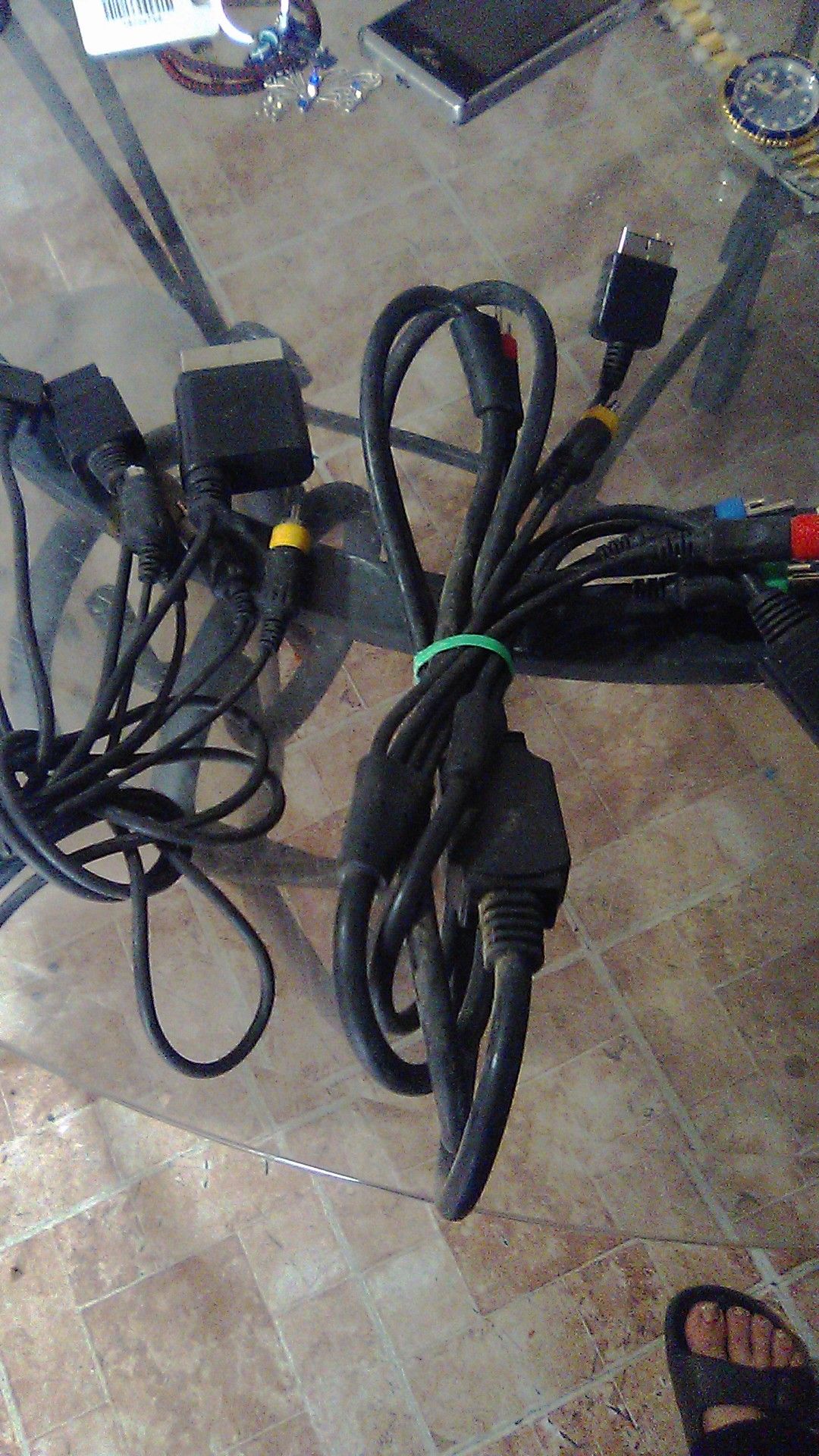 Xbox 360 cords 2 sets