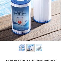 4 Pieces of Pool Filters(New)(firm On Price)(no Lower Price 