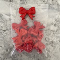 Red Bow Beads 