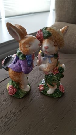 Fitz and Floyd salt and pepper