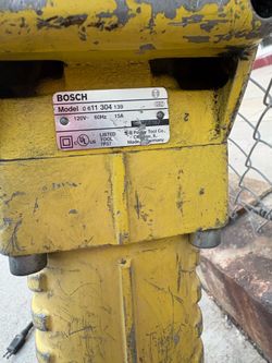 Bosch Brute Jack hammer $450