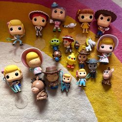 Toy Story Funko figure lot, some light scratches and scuffs to paint on some. Sold as is. $30