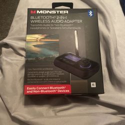 Monster Bluetooth 2in 1 Adapter 