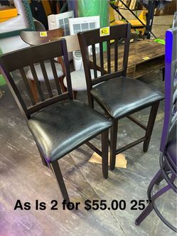 Sales Set of 2 Barstools Starting at $55.00 Bar Stool Chair