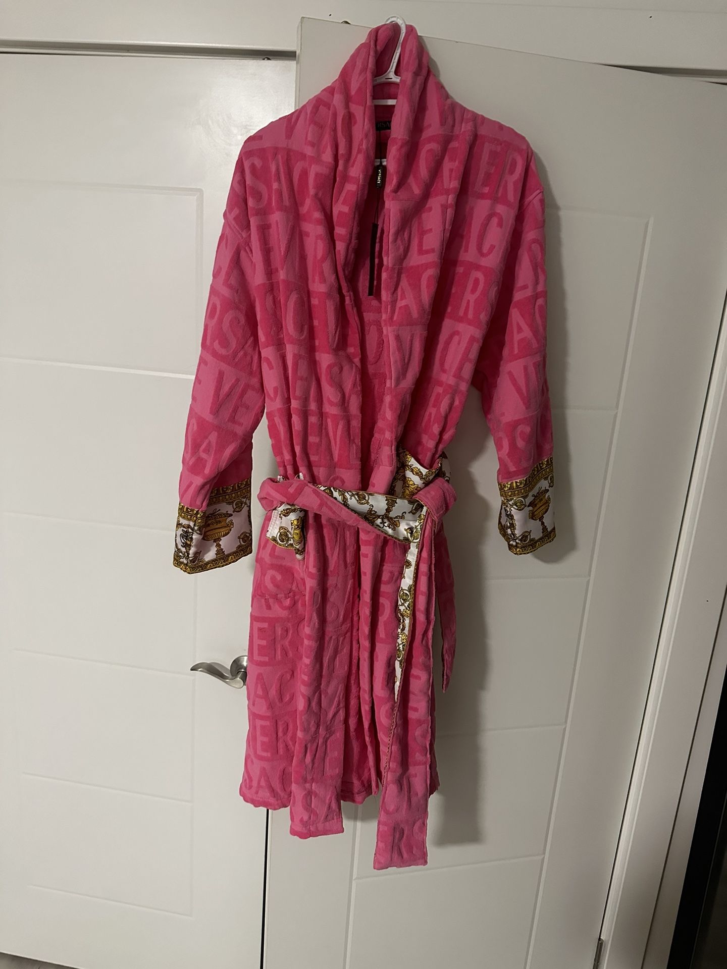 Versace Pink Robe