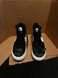 Nike Blazer Mid Black White Sneakers