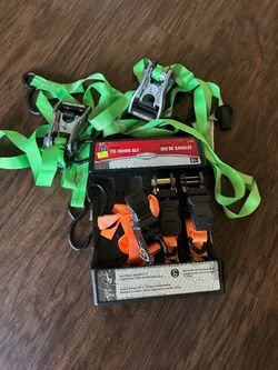 Title: Ratchet Tie-Down Straps – Multiple Sizes / Heavy Duty