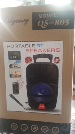 Portable bluetooth speaker