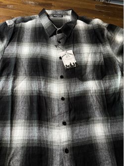 Black/White Flannel
