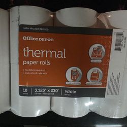 Thermal Paper Rolls 10 Pack