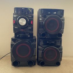 LG 700W Bluetooth Speaker System 