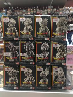 Dragonball z metal Figs large variety New in box