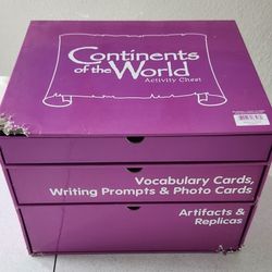 Homeschooling Lakeshore Continents of the word activity chest
