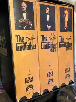 1997 Godfather Collection VHS Set