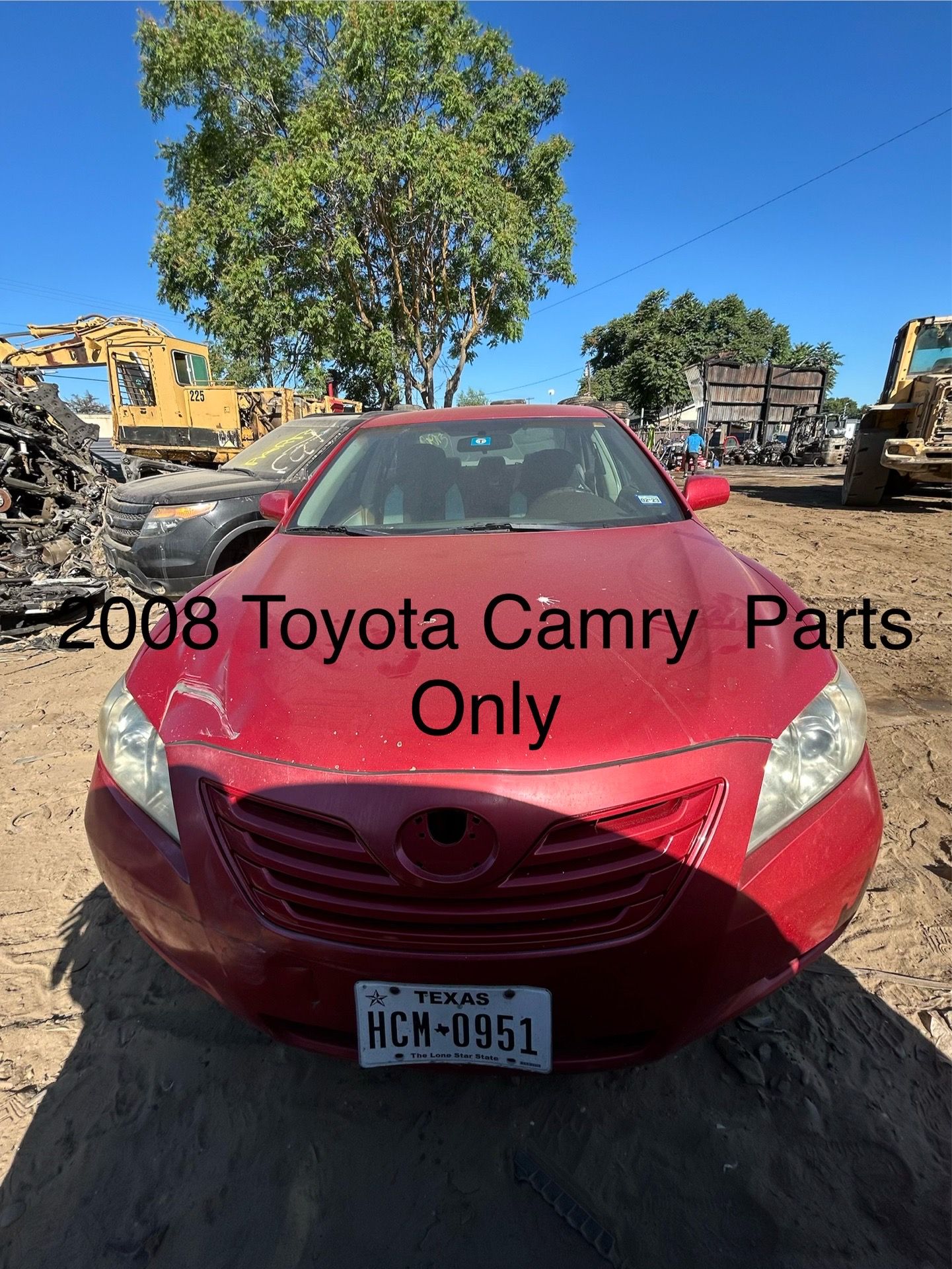 2008 Toyota Camry Parts Only