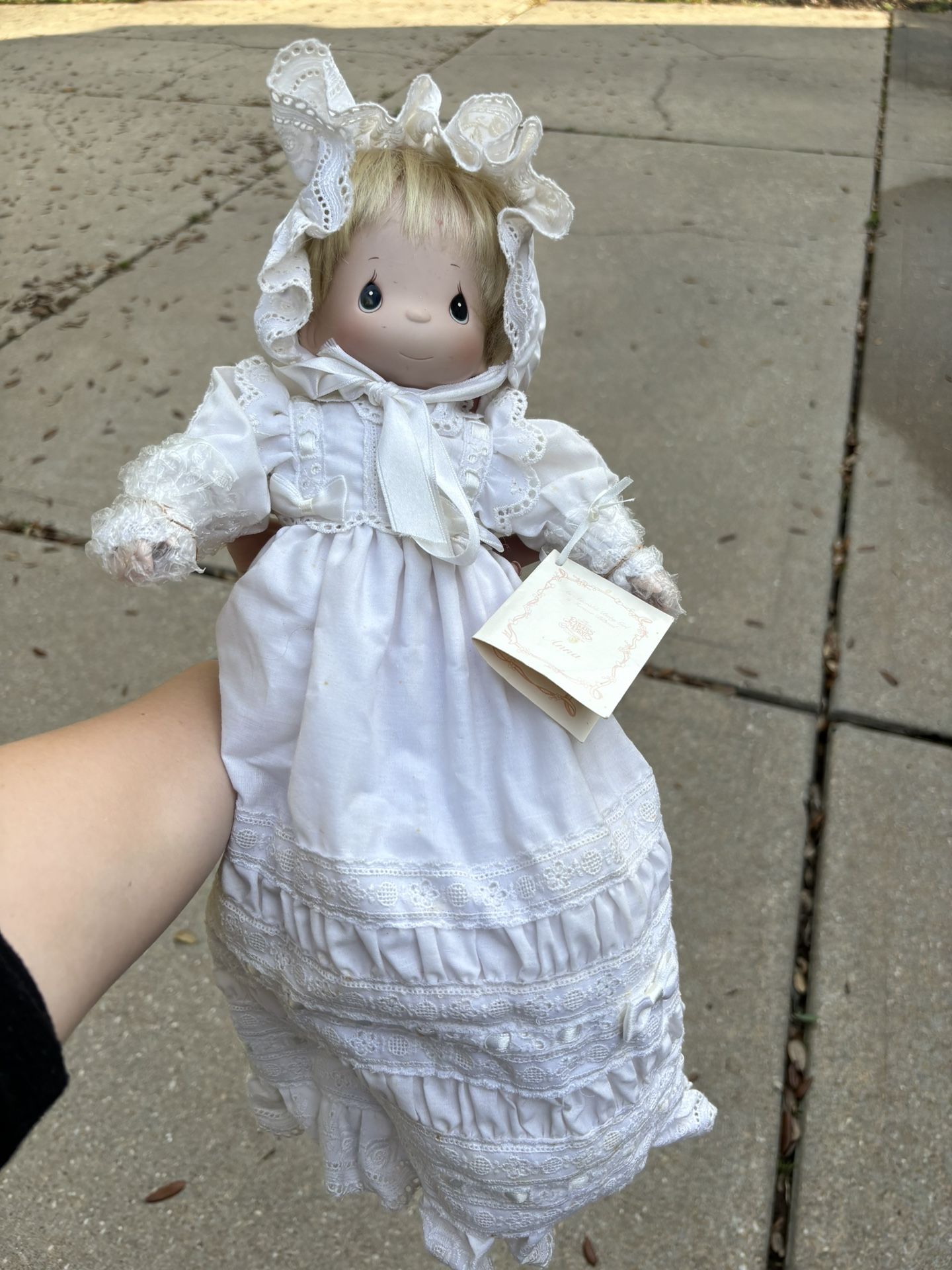 1995 Precious Moments Anna 13" doll by Hamilton Collection