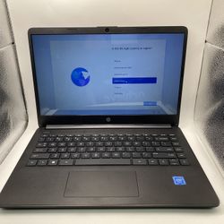 HP 14-dq0020nr 14" Notebook, Intel Celeron N4020, 4GB RAM, 64GB eMMC, Jet Black