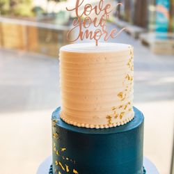 Love You More Cake Topper