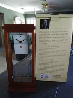 Frank Lloyd Wright Willits mantel clock