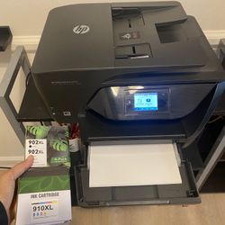 HP All In One Printer Print, Copy, Scan, Fax Machine.