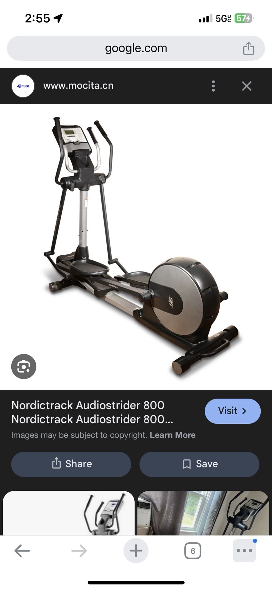 Nordic Track Audiostrider 800