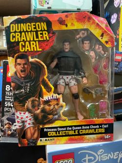 Dungeon Crawler Carl Collectible Action Figure Set 2026 SDCC exclusive