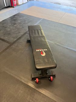 Titan Fitness, Flat Bench, 1000 lb Rated